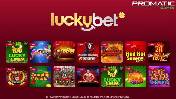 Promatic automaty v online casinu LuckyBet
