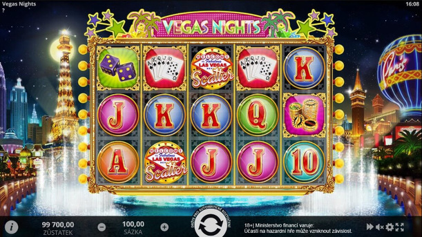 Recenze automatu Vegas Nights – hrajte ZDE