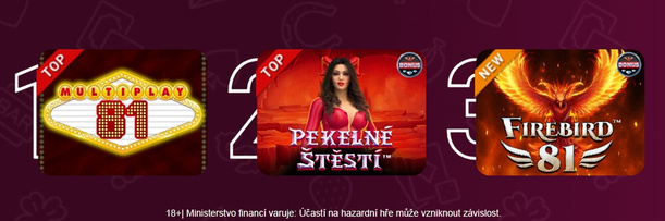 Toto jsou nejhranější automaty v SYNOT TIP casinu – zahrajte si je ZDE