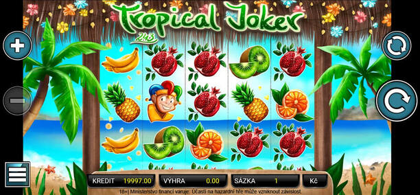 Hrací automat Tropical Joker