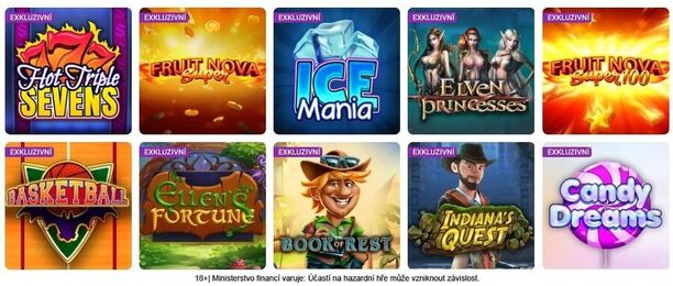 Automaty Evoplay v online casinu Fortuna