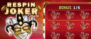 Stírací los Respin Joker Scratch