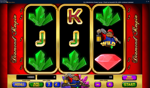 Výherní automat Diamond Respin